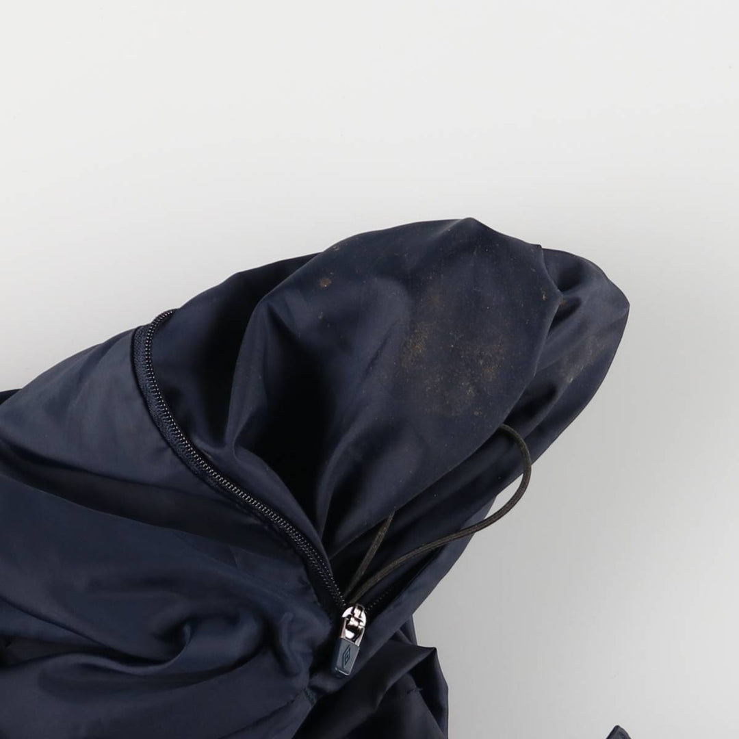 90'S Umbro Nylon Jacket, Men's Size L, Vintage Nylon navy blue type Vintage Second Hand