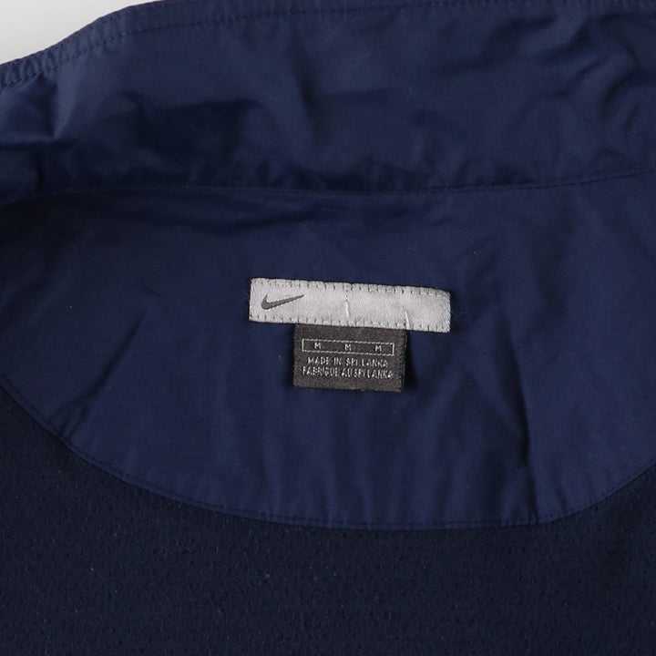 00'S Nike Nylon Jacket Men's M size Nylon navy blue type Vintage Second Hand