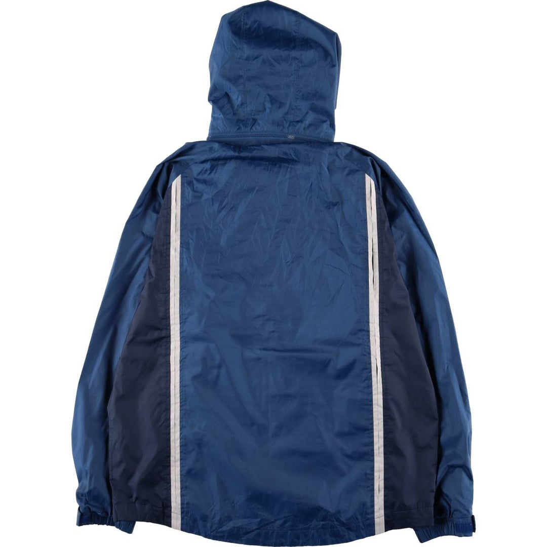 2000'S Nike Hooded Windbreaker, Men's Size Medium polyester blue type Vintage Second Hand
