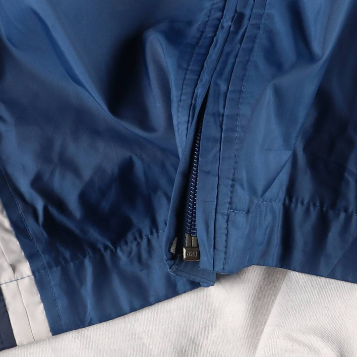 2000'S Nike Hooded Windbreaker, Men's Size Medium polyester blue type Vintage Second Hand