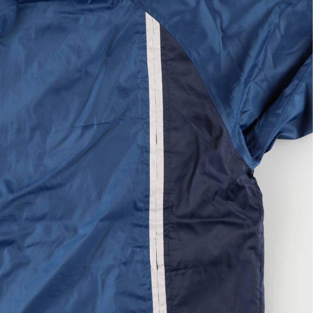 2000'S Nike Hooded Windbreaker, Men's Size Medium polyester blue type Vintage Second Hand