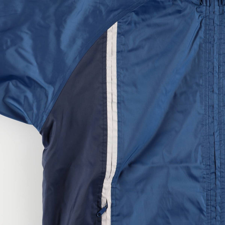2000'S Nike Hooded Windbreaker, Men's Size Medium polyester blue type Vintage Second Hand