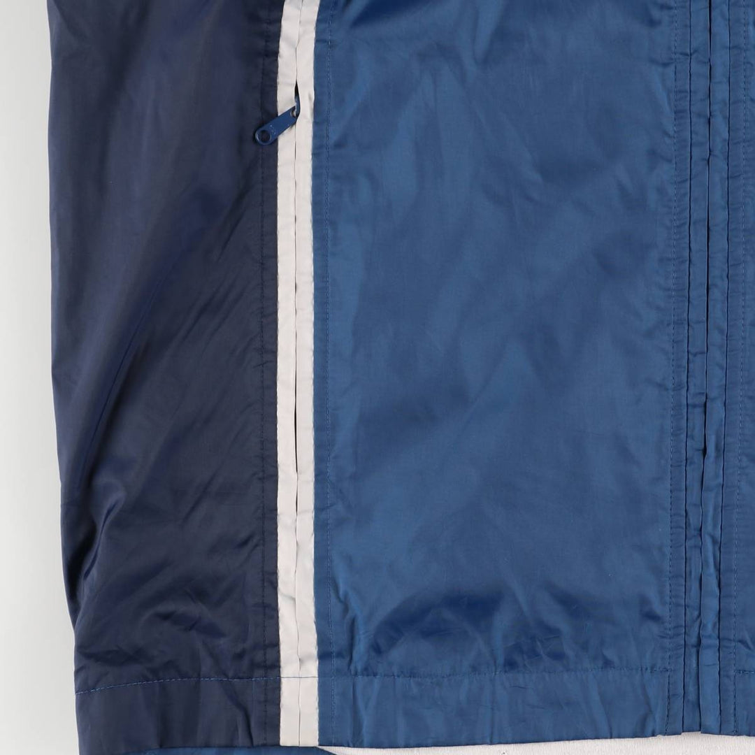 2000'S Nike Hooded Windbreaker, Men's Size Medium polyester blue type Vintage Second Hand