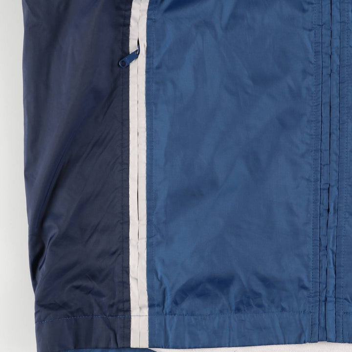 2000'S Nike Hooded Windbreaker, Men's Size Medium polyester blue type Vintage Second Hand