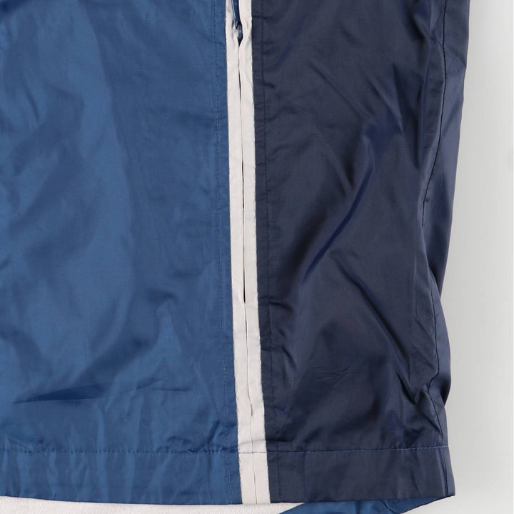 2000'S Nike Hooded Windbreaker, Men's Size Medium polyester blue type Vintage Second Hand