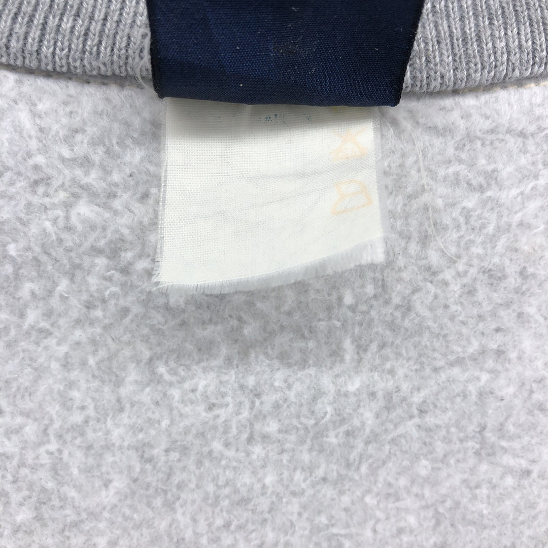 80'S Nike Navy Tag High Neck Sweat Vest Men's XL Size Vintage unclear gray type Vintage Second Hand