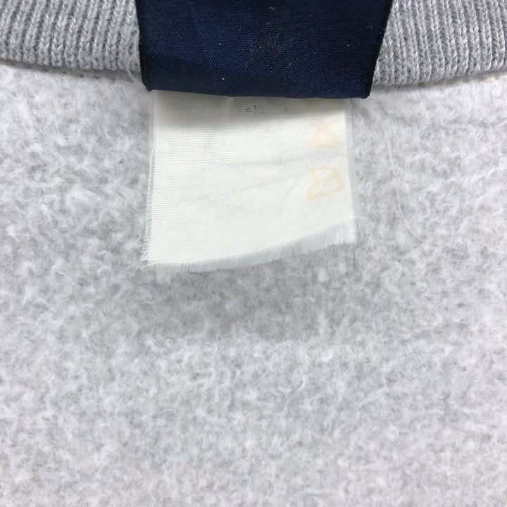 80'S Nike Navy Tag High Neck Sweat Vest Men's XL Size Vintage unclear gray type Vintage Second Hand
