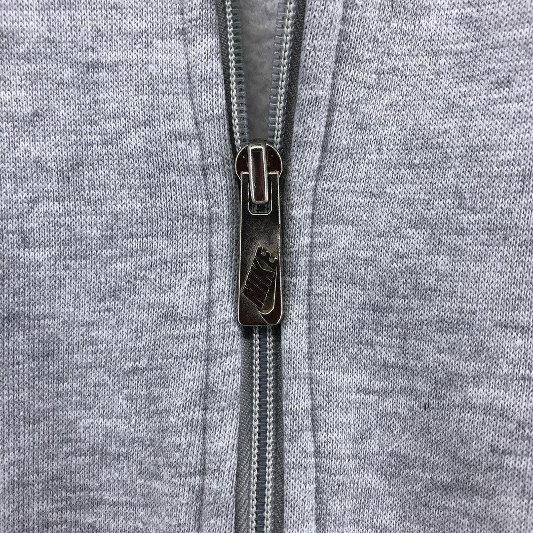 80'S Nike Navy Tag High Neck Sweat Vest Men's XL Size Vintage unclear gray type Vintage Second Hand