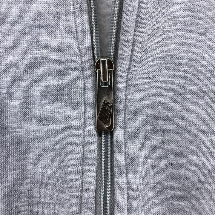80'S Nike Navy Tag High Neck Sweat Vest Men's XL Size Vintage unclear gray type Vintage Second Hand