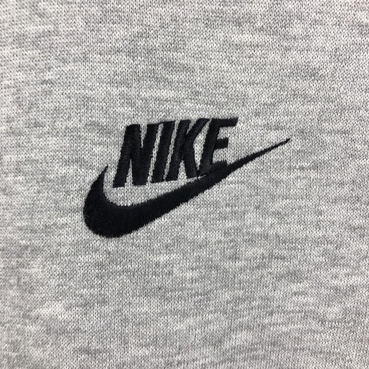 80'S Nike Navy Tag High Neck Sweat Vest Men's XL Size Vintage unclear gray type Vintage Second Hand