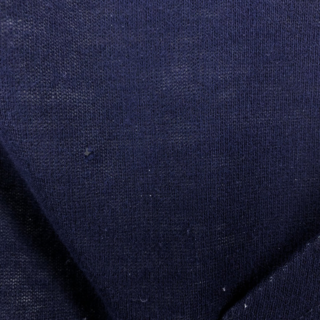 80'S ACE SPORTSWEAR INC Vest Made in USA Men's L Size Vintage acrylic navy blue type Vintage Second Hand