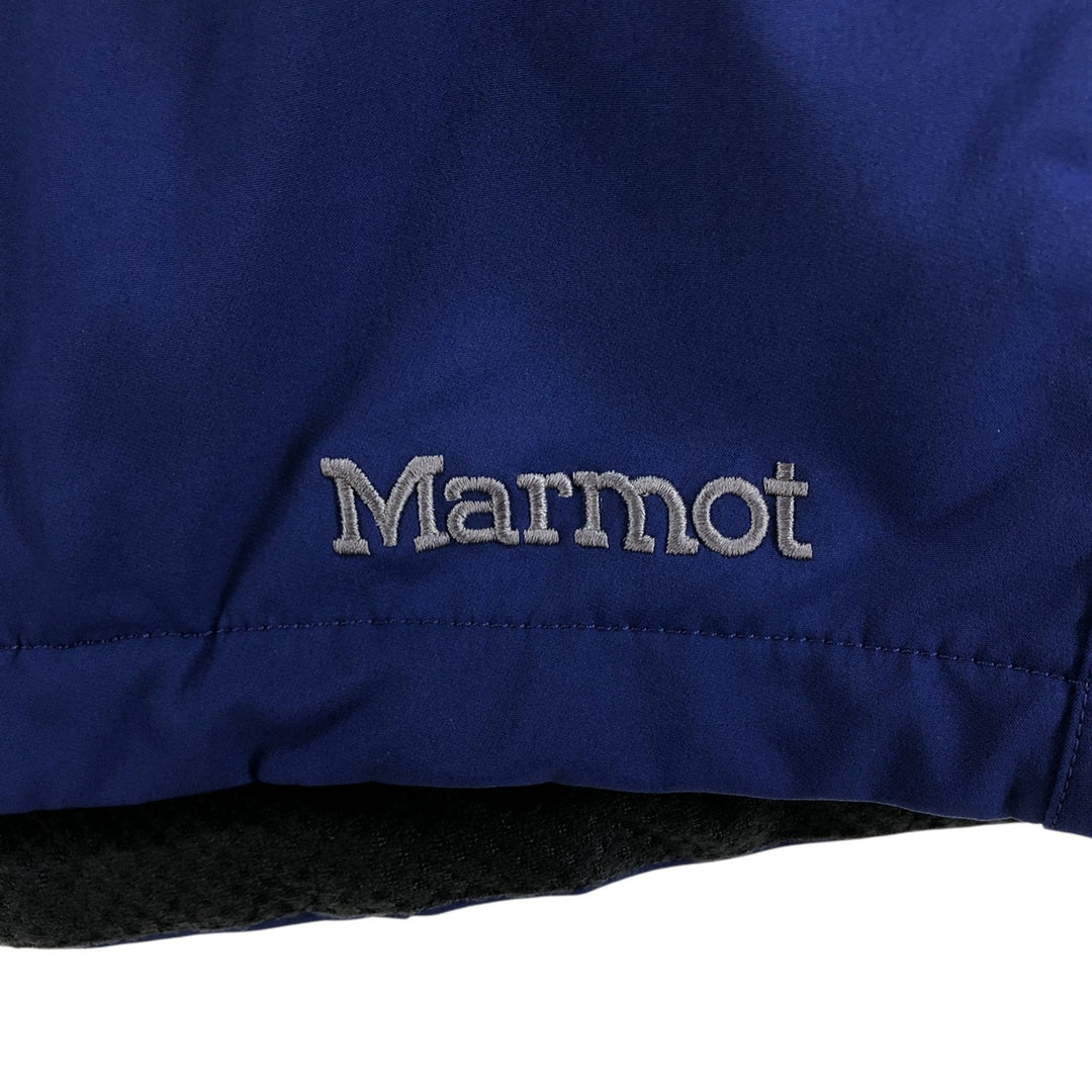 Marmot Softshell Vest, Men's Size L polyester blue type Vintage Second Hand