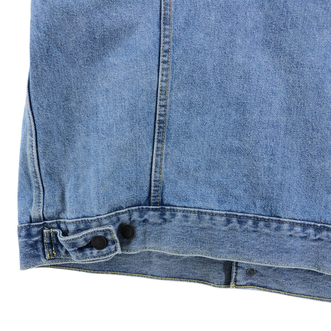 Levi's Cut-off Denim Vest, Men's Size L cotton blue type Vintage Second Hand