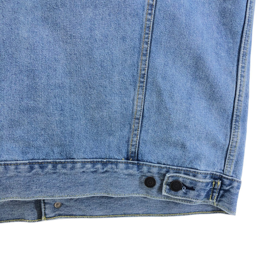 Levi's Cut-off Denim Vest, Men's Size L cotton blue type Vintage Second Hand