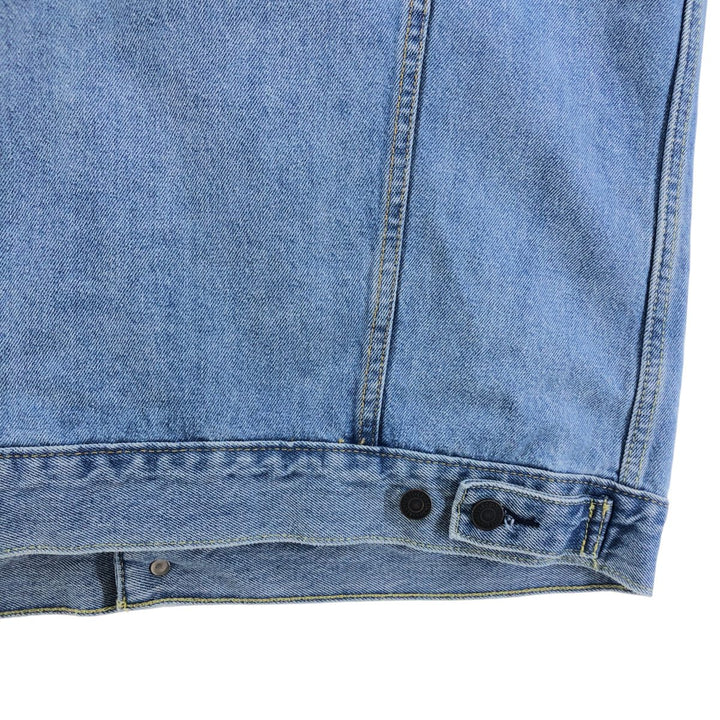 Levi's Cut-off Denim Vest, Men's Size L cotton blue type Vintage Second Hand