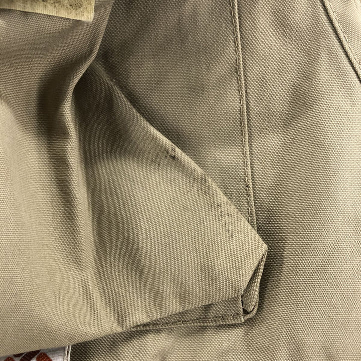Vintage 1970'S Columbia Yellowstone Tag Fishing Vest, Men's Size Medium polyester Beige type Vintage Second Hand