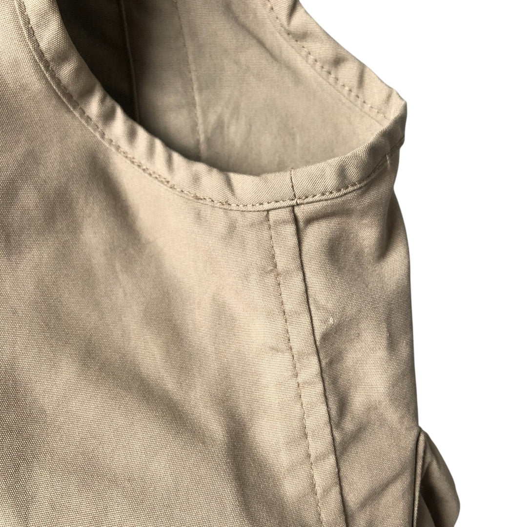 Cabelas Fishing Vest, Men's S Size polyester Beige type Vintage Second Hand