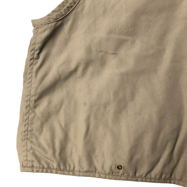 Cabelas Fishing Vest, Men's S Size polyester Beige type Vintage Second Hand
