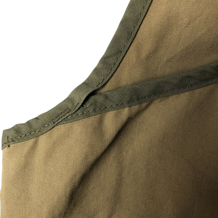 90'S SPORTSMAN'S Safari Vest, Men's M size cotton green type Vintage Second Hand