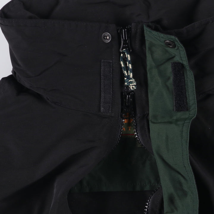 90s-00'S Timberland WEATHERGEAR windbreaker, men's size L cotton black type Vintage Second Hand