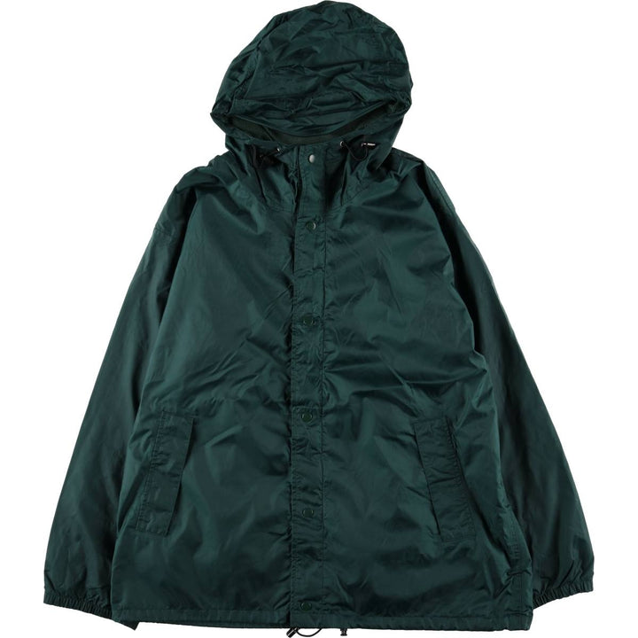 Vintage 80s-90'S Lands'End nylon parka, men's size XL Nylon Green type dark green Vintage Second Hand