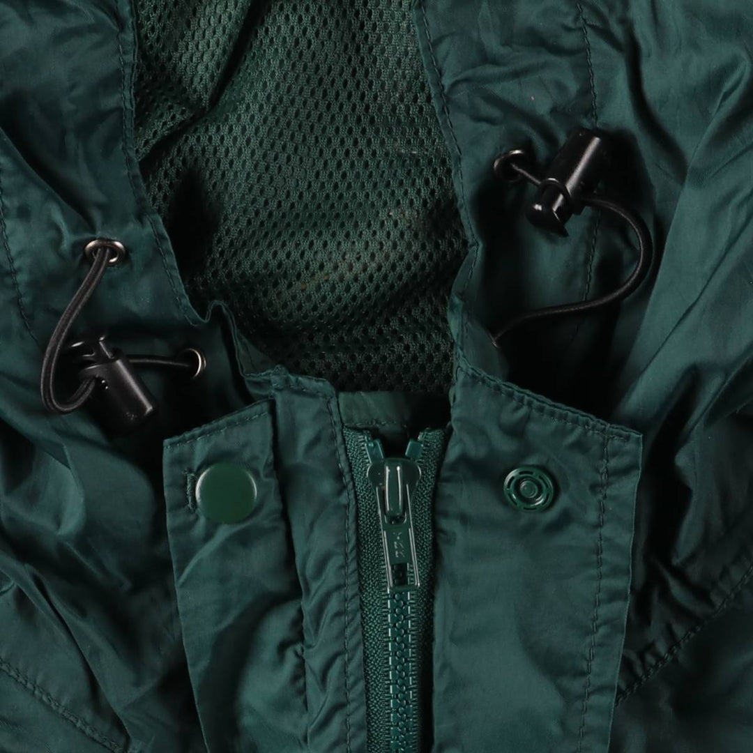 Vintage 80s-90'S Lands'End nylon parka, men's size XL Nylon Green type dark green Vintage Second Hand