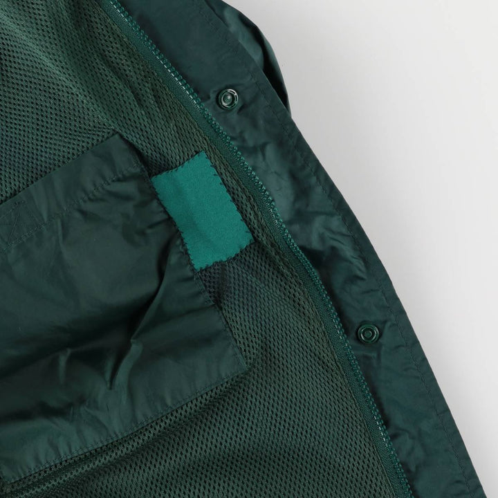 Vintage 80s-90'S Lands'End nylon parka, men's size XL Nylon Green type dark green Vintage Second Hand
