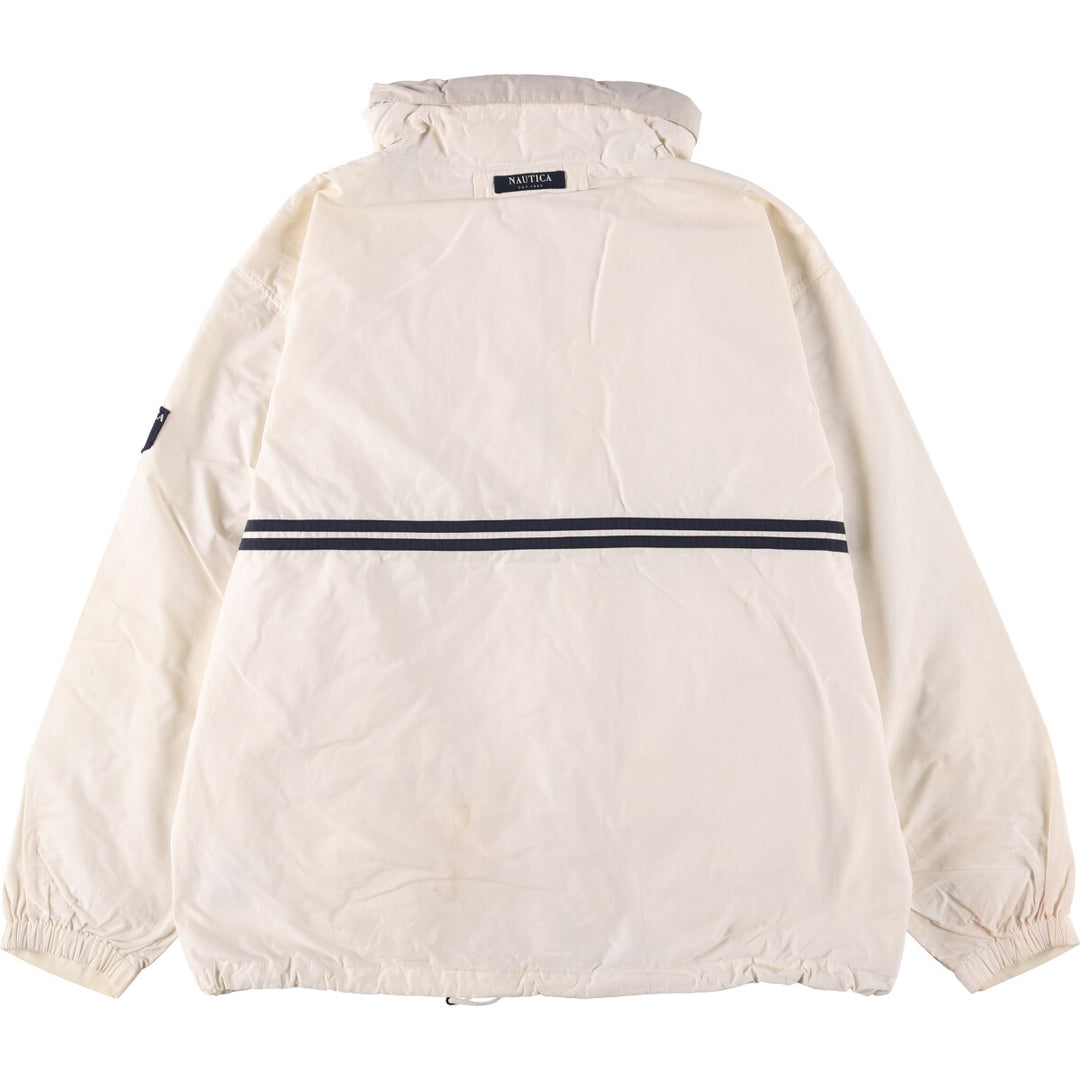 90'S Nautica Sailing Jacket, Men's, XXL, Vintage cotton ivory Vintage Second Hand