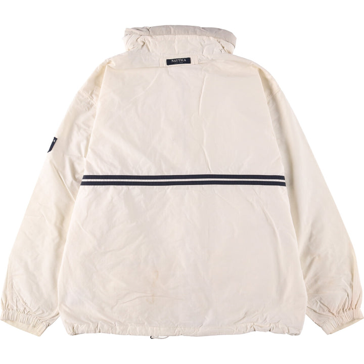 90'S Nautica Sailing Jacket, Men's, XXL, Vintage cotton ivory Vintage Second Hand