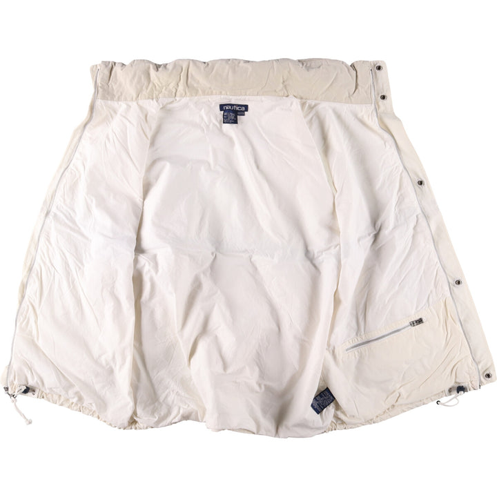 90'S Nautica Sailing Jacket, Men's, XXL, Vintage cotton ivory Vintage Second Hand