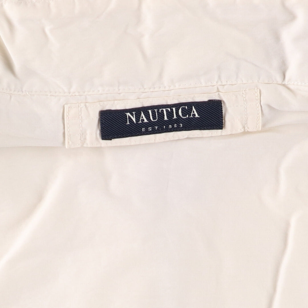 90'S Nautica Sailing Jacket, Men's, XXL, Vintage cotton ivory Vintage Second Hand