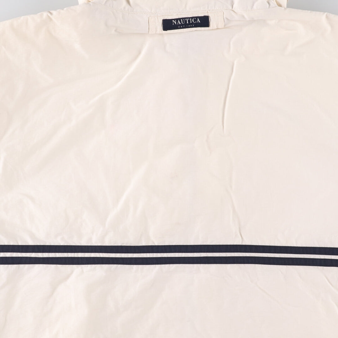 90'S Nautica Sailing Jacket, Men's, XXL, Vintage cotton ivory Vintage Second Hand
