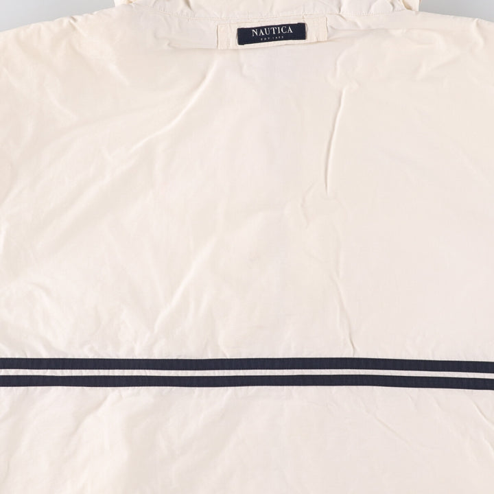 90'S Nautica Sailing Jacket, Men's, XXL, Vintage cotton ivory Vintage Second Hand
