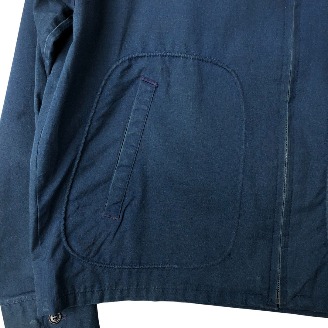 Montgomery Ward Vintage Work Jacket, Men's Size L unclear navy blue type Vintage Second Hand