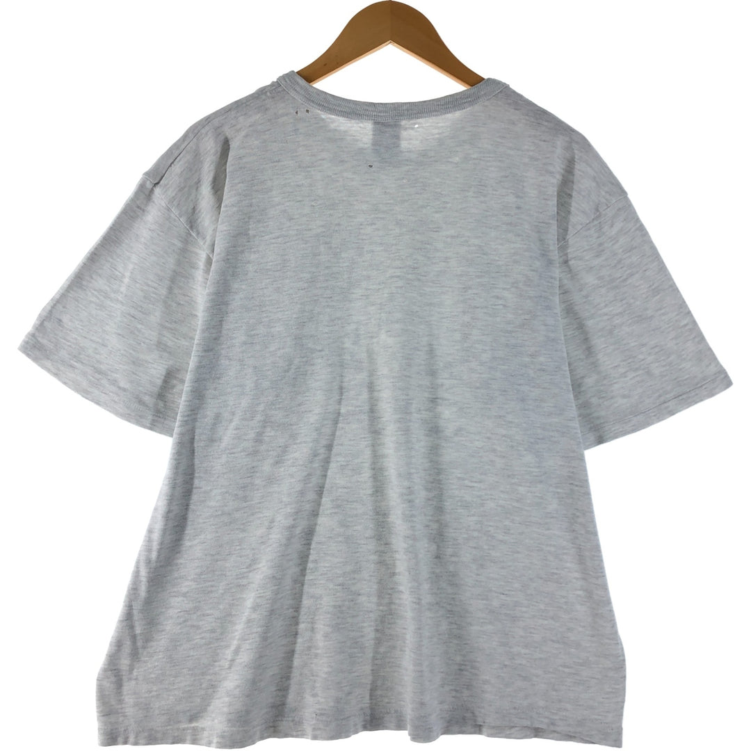 90'S Champion College T-shirt Made in USA Men's XL Vintage cotton gray type Vintage Second Hand