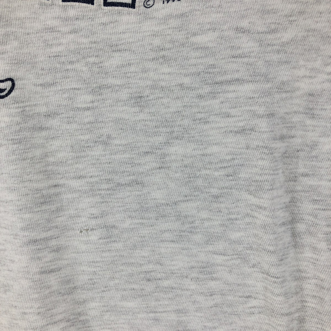90'S Champion College T-shirt Made in USA Men's XL Vintage cotton gray type Vintage Second Hand
