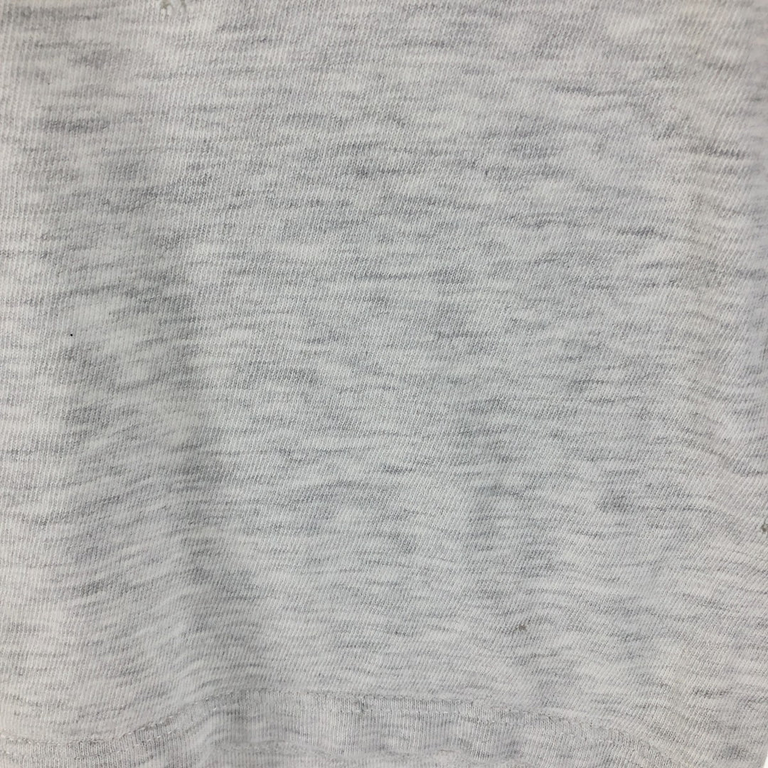 90'S Champion College T-shirt Made in USA Men's XL Vintage cotton gray type Vintage Second Hand
