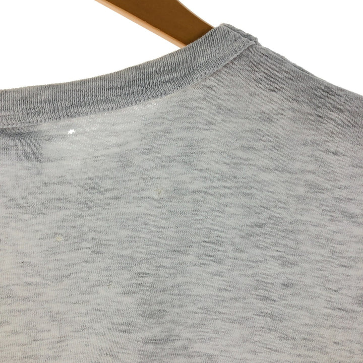 90'S Champion College T-shirt Made in USA Men's XL Vintage cotton gray type Vintage Second Hand