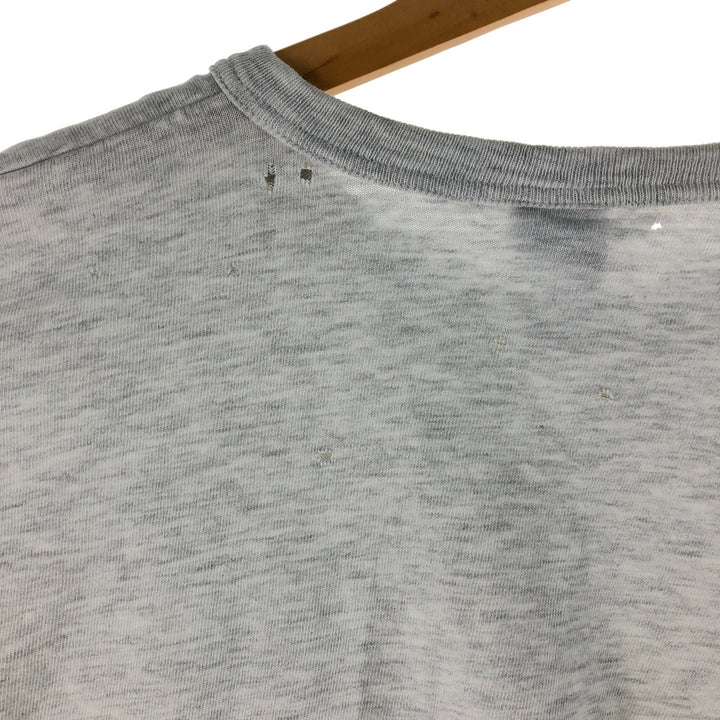 90'S Champion College T-shirt Made in USA Men's XL Vintage cotton gray type Vintage Second Hand