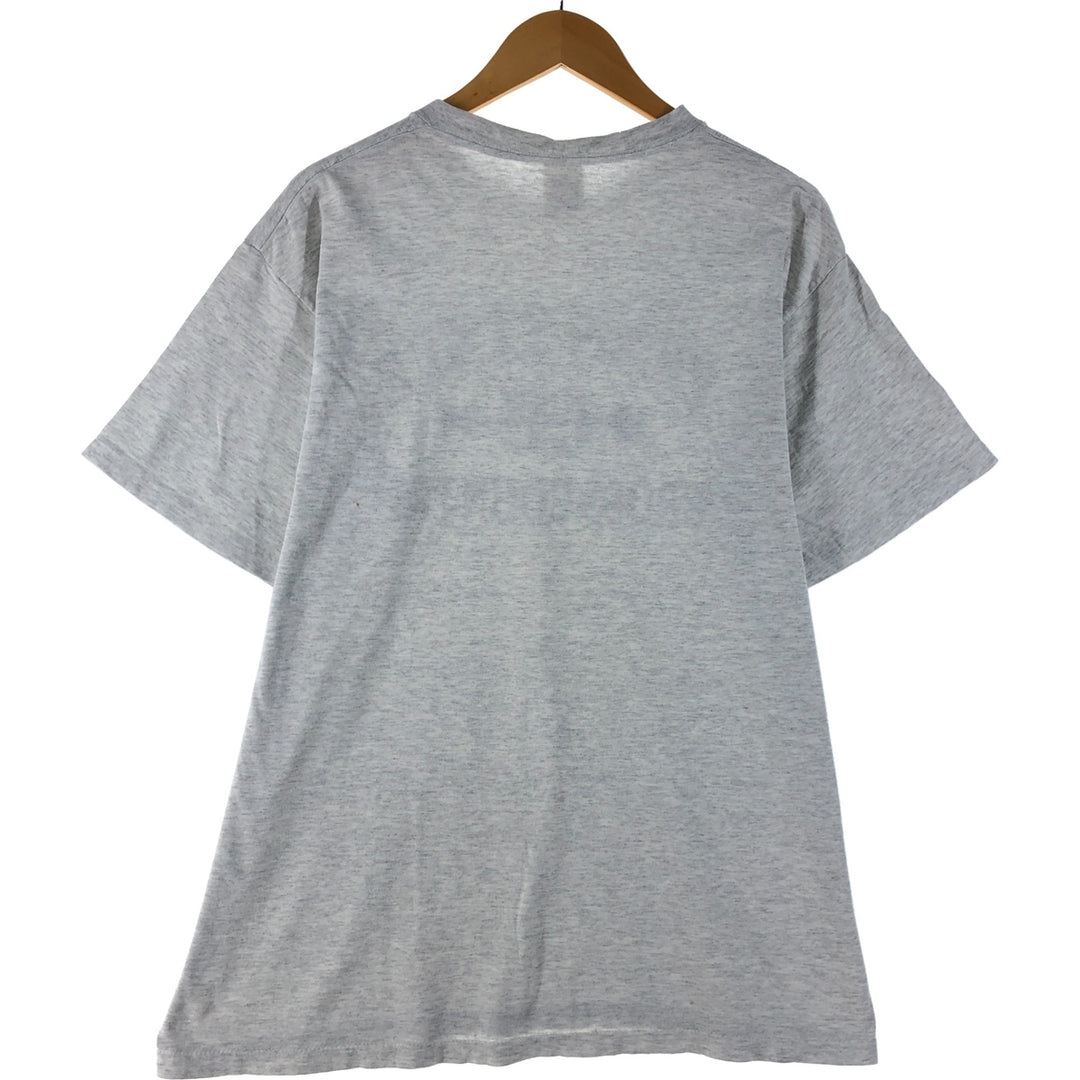 Vintage 1990'S Anvil PENN STATE University College T-Shirt, Made in USA, Men's XL cotton gray type Vintage Second Hand