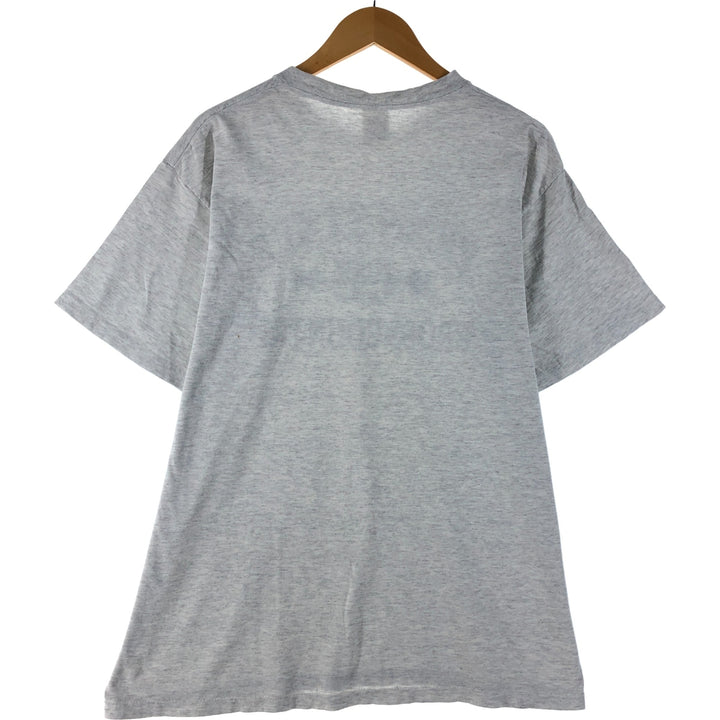 Vintage 1990'S Anvil PENN STATE University College T-Shirt, Made in USA, Men's XL cotton gray type Vintage Second Hand