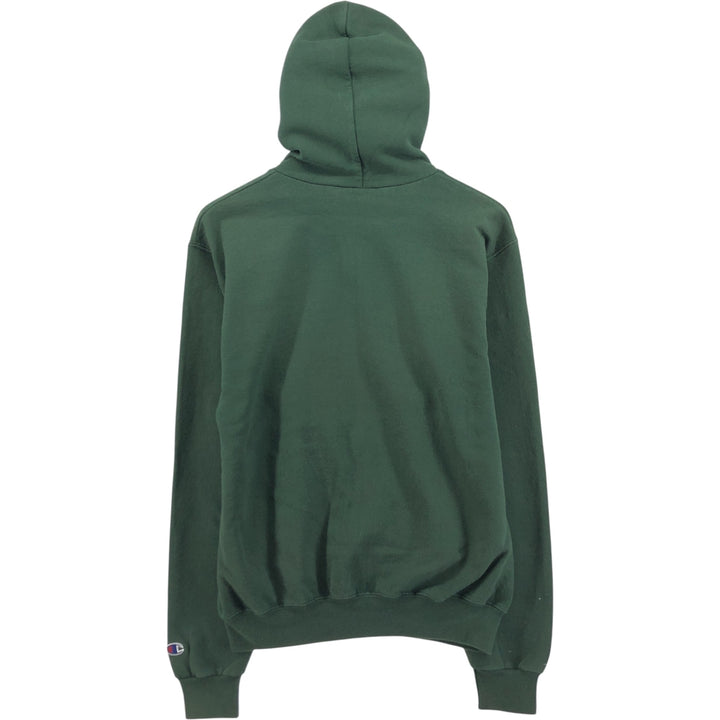 Champion ECO Sweat Full Zip Hoodie, Men's Size S cotton green type Vintage Second Hand