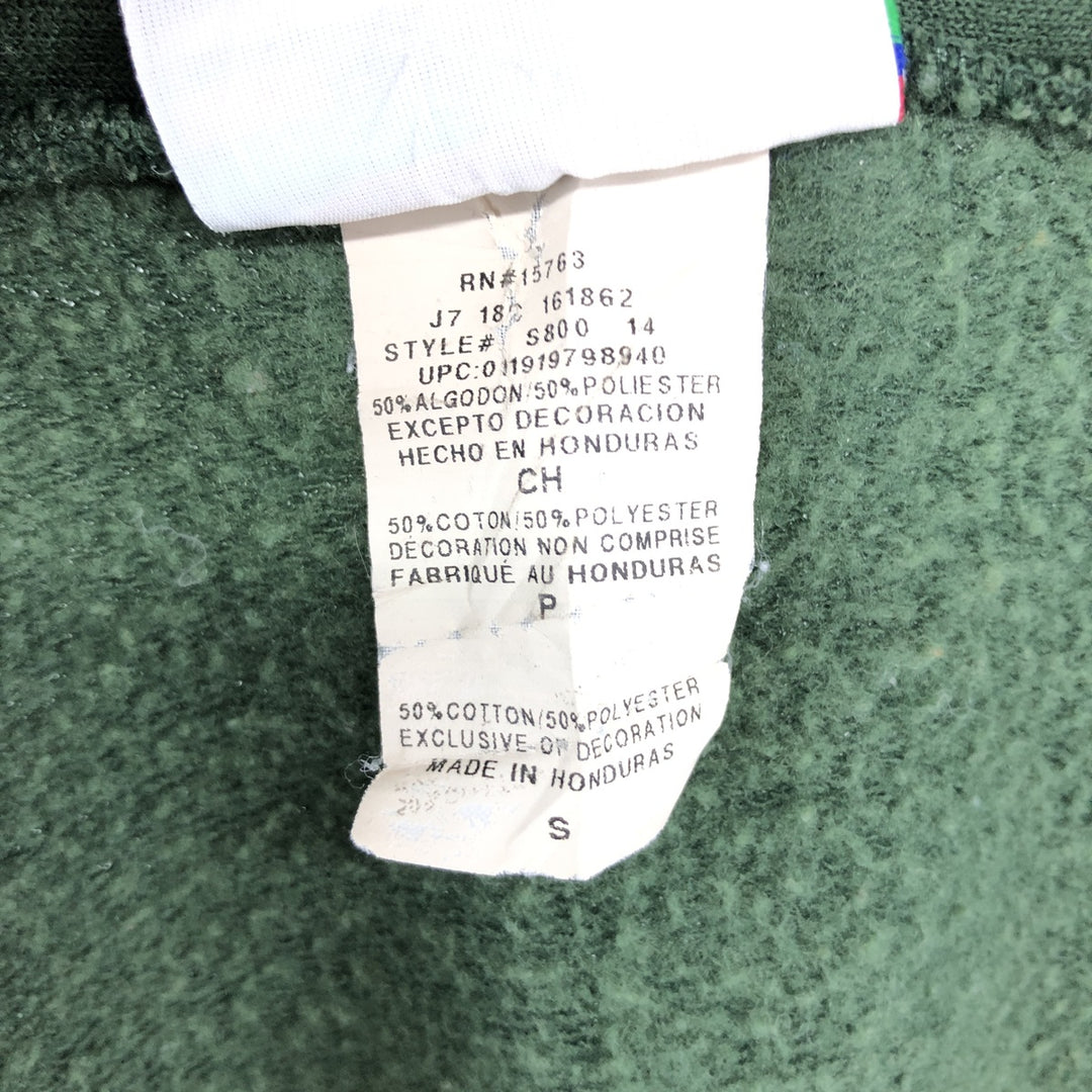 Champion ECO Sweat Full Zip Hoodie, Men's Size S cotton green type Vintage Second Hand