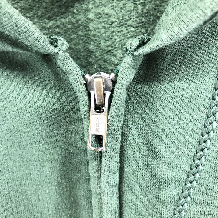 Champion ECO Sweat Full Zip Hoodie, Men's Size S cotton green type Vintage Second Hand