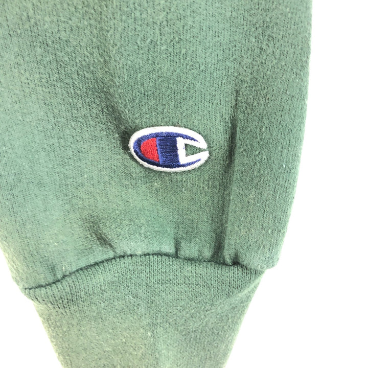 Champion ECO Sweat Full Zip Hoodie, Men's Size S cotton green type Vintage Second Hand
