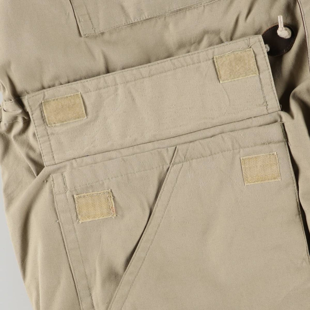 St. John's Bay Men's Padded Puffer Jacket, Size L polyester Beige type Vintage Second Hand