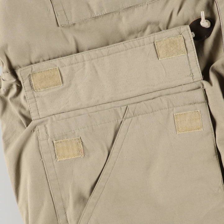 St. John's Bay Men's Padded Puffer Jacket, Size L polyester Beige type Vintage Second Hand