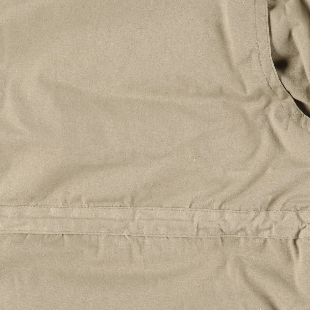 St. John's Bay Men's Padded Puffer Jacket, Size L polyester Beige type Vintage Second Hand