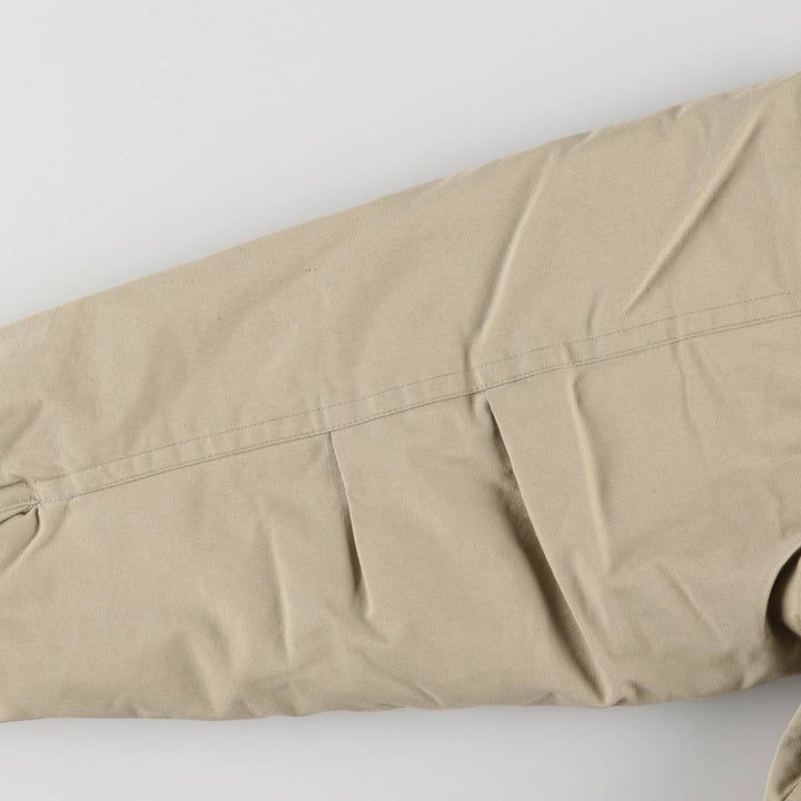 St. John's Bay Men's Padded Puffer Jacket, Size L polyester Beige type Vintage Second Hand