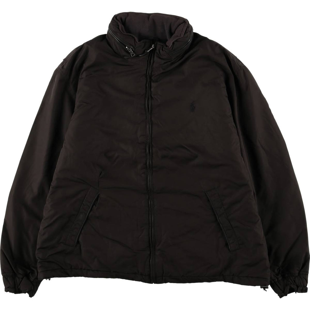 Ralph Lauren POLO by Ralph Lauren padded jacket puffer jacket men's XL size polyester black type Vintage Second Hand